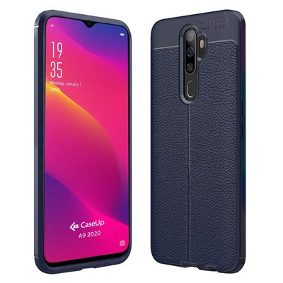 CaseUp Oppo A9 2020 Kılıf Niss Silikon Lacivert