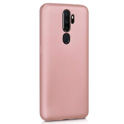 CaseUp Oppo A9 2020 Kılıf Matte Surface Rose Gold