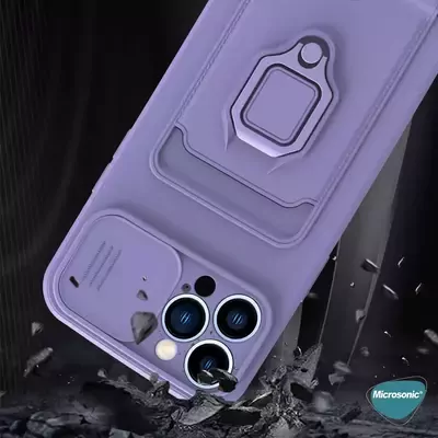 Microsonic Xiaomi Redmi Note 11 Kılıf Multifunction Silicone Lacivert