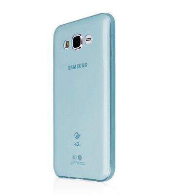 CaseUp Samsung Galaxy ON5 Kılıf Transparent Soft Mavi