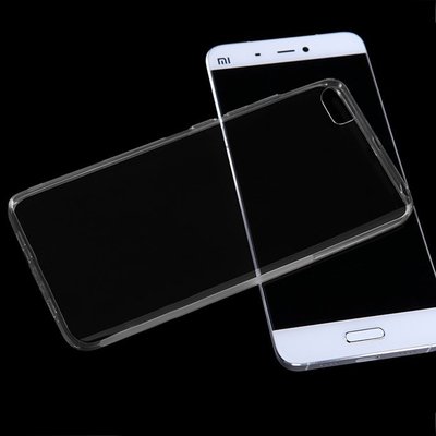 Microsonic Xiaomi Mi5 Kılıf Transparent Soft Siyah