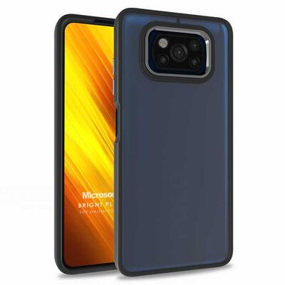 Microsonic Xiaomi Poco X3 Pro Kılıf Bright Planet Siyah