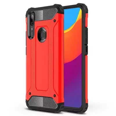 Microsonic Huawei P Smart Z Kılıf Rugged Armor Kırmızı