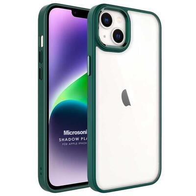 Microsonic Apple iPhone 14 Plus Kılıf Shadow Planet Koyu Yeşil