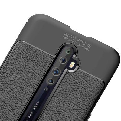 CaseUp Oppo Reno 2Z Kılıf Niss Silikon Siyah