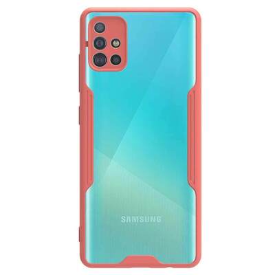 Microsonic Samsung Galaxy A51 Kılıf Paradise Glow Pembe