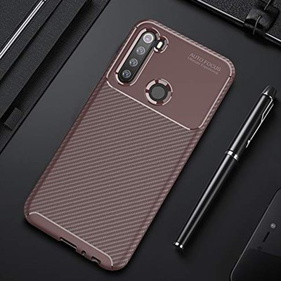 Microsonic Xiaomi Redmi Note 8 Kılıf Legion Series Kahverengi