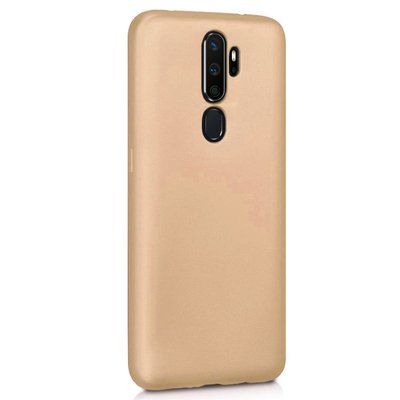 CaseUp Oppo A9 2020 Kılıf Matte Surface Gold