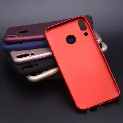 Microsonic Matte Silicone Asus Zenfone 5 (6.2'') ZE620KL Kılıf Lacivert