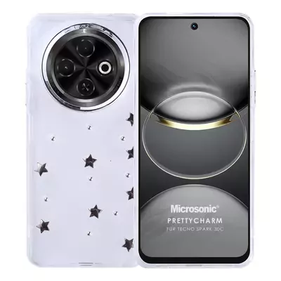Microsonic TECNO Spark 30C 4G Kılıf PrettyCharm Star