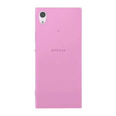 CaseUp Sony Xperia XA1 Kılıf Transparent Soft Pembe