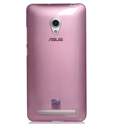 Microsonic Asus Zenfone 5 Kılıf Transparent Soft Pembe