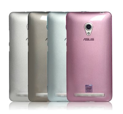 Microsonic Asus Zenfone 5 Kılıf Transparent Soft Pembe