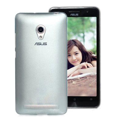 Microsonic Asus Zenfone 5 Kılıf Transparent Soft Mavi