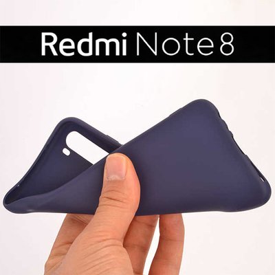 Microsonic Xiaomi Redmi Note 8 Kılıf Matte Silicone Kırmızı