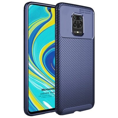 Microsonic Xiaomi Redmi Note 9 Pro Max Kılıf Legion Series Lacivert