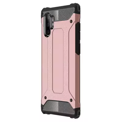 Microsonic Samsung Galaxy Note 10 Plus Kılıf Rugged Armor Rose Gold