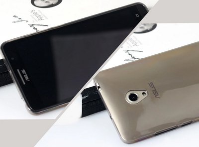 Microsonic Asus Zenfone 5 Kılıf Transparent Soft Siyah