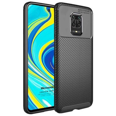 Microsonic Xiaomi Redmi Note 9 Pro Max Kılıf Legion Series Siyah