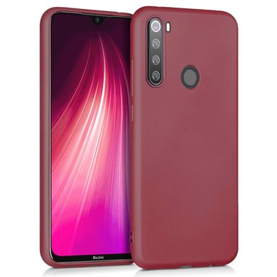 Microsonic Xiaomi Redmi Note 8 Kılıf Matte Silicone Mor