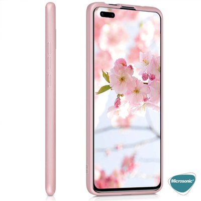 Microsonic Huawei Mate 40 Pro Kılıf Matte Silicone Siyah