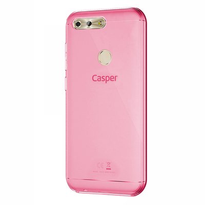 Microsonic Casper Via F2 Kılıf Transparent Soft Pembe