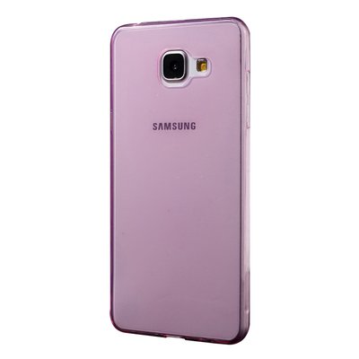 CaseUp Samsung Galaxy A7 2016 Kılıf Transparent Soft Pembe