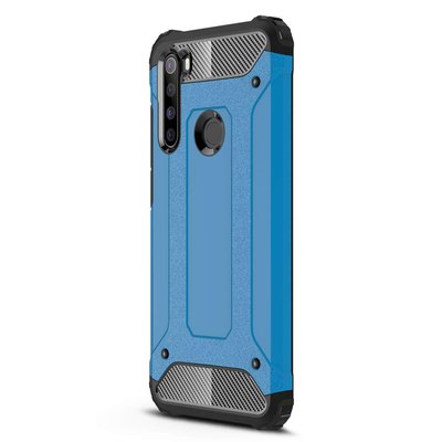 Microsonic Xiaomi Redmi Note 8 Kılıf Rugged Armor Mavi