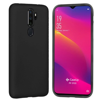 CaseUp Oppo A9 2020 Kılıf Matte Surface Siyah