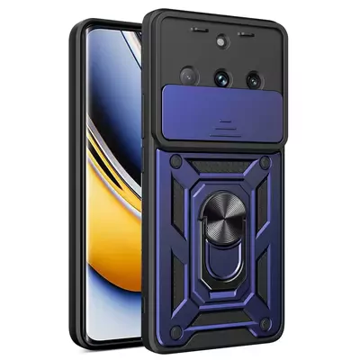 Microsonic Realme 11 Pro Kılıf Impact Resistant Lacivert