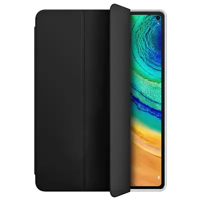 Microsonic Huawei MatePad Pro 10.8'' Kılıf Slim Translucent Back Smart Cover Siyah