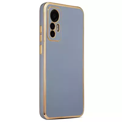 Microsonic Xiaomi Mi 12 Lite Kılıf Olive Plated Lavanta Grisi