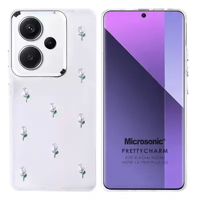 Microsonic Xiaomi Redmi Note 13 Pro Plus 5G Kılıf PrettyCharm Tulip
