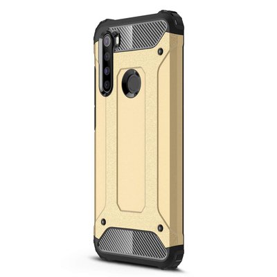 Microsonic Xiaomi Redmi Note 8 Kılıf Rugged Armor Gold