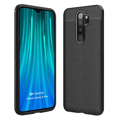 CaseUp Xiaomi Redmi Note 8 Pro Kılıf Niss Silikon Siyah