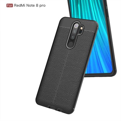 CaseUp Xiaomi Redmi Note 8 Pro Kılıf Niss Silikon Siyah