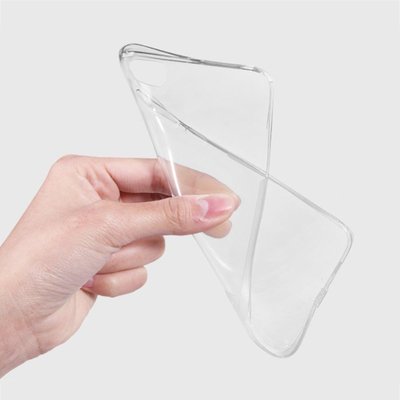 Caseup Xiaomi Mi5 Prime Kılıf Transparent Soft Mavi