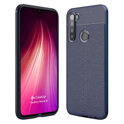 CaseUp Xiaomi Redmi Note 8 Kılıf Niss Silikon Lacivert