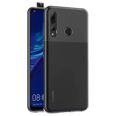 Microsonic Huawei Y9 Prime 2019 Kılıf Transparent Soft Beyaz