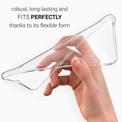 Microsonic Xiaomi Mi A1 Kılıf Transparent Soft Beyaz