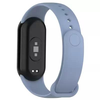 Microsonic Xiaomi Mi Band 9 Silikon Kordon Lavanta Grisi