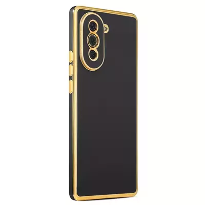 Microsonic Huawei Nova 10 Pro Kılıf Olive Plated Siyah