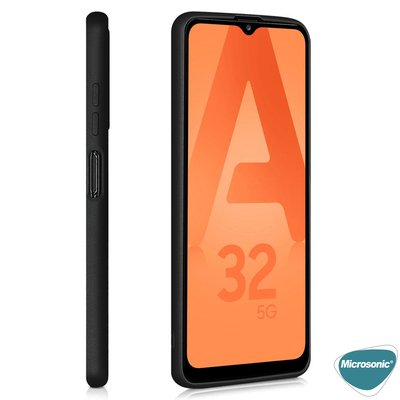 Microsonic Samsung Galaxy A32 5G Kılıf Matte Silicone Lacivert