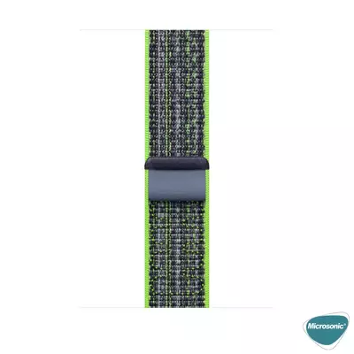 Microsonic Apple Watch Ultra 2 Kordon Terra Sport Loop Yeşil