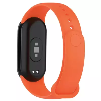 Microsonic Xiaomi Mi Band 9 Silikon Kordon Turuncu