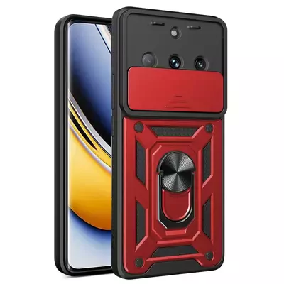 Microsonic Realme 11 Pro Kılıf Impact Resistant Kırmızı