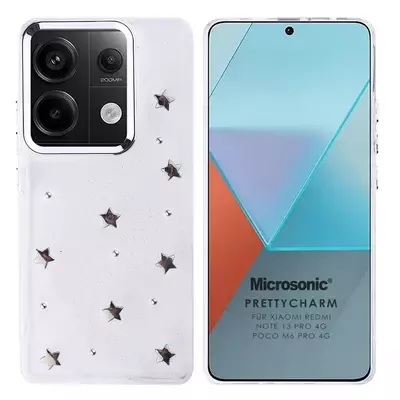 Microsonic Xiaomi Redmi Note 13 Pro 4G Kılıf PrettyCharm Star
