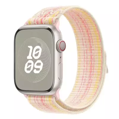 Microsonic Apple Watch Ultra 2 Kordon Terra Sport Loop Pembe