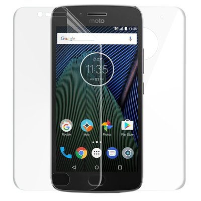 Microsonic Motorola Moto G5 Ekran Koruyucu Film Seti - Ön ve Arka