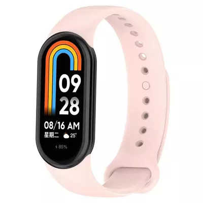 Microsonic Xiaomi Mi Band 9 Silikon Kordon Pudra